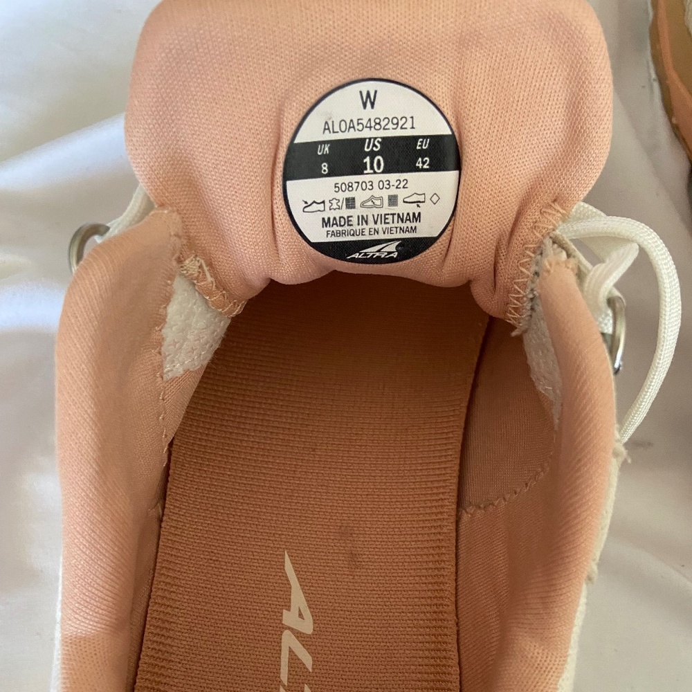 Altra WOMEN'S LP ALPINE Size 10 - Picture 6 of 7